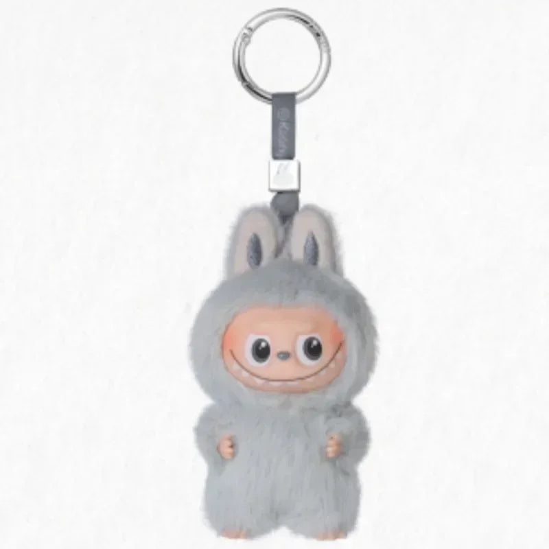 Genuine Pop Mart Pin For Love Labubu V4 The Monsters Blind Box Cute Keychain Christmas Mystery Gift