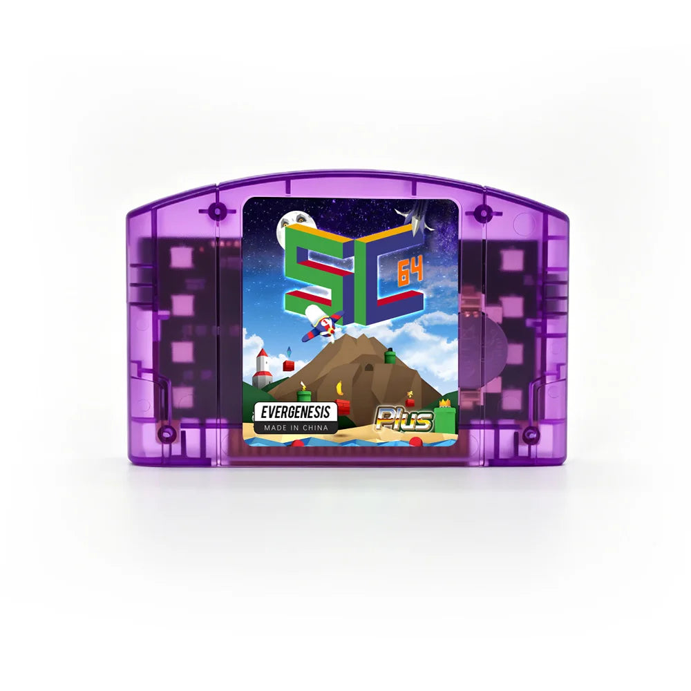 Open Source SC64 FlashCard N64 5000 in 1 Game Cartridge For Nintendo 64 Video Game Console Compatibility 64DD/SNES/GB Games