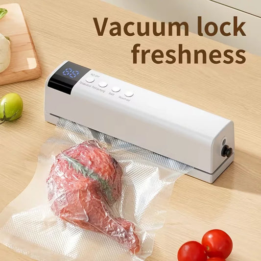 USB Charging Automatic Food Vacuum Sealing Machine, Portable Multifunctional Wireless Vacuum Packaging Machine, Can Inflate Air