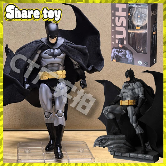 CT Toys Batman Figure Batman Mafex 126 Action Figures DC Justice League Hush Figurine The Dark Knight Collection model Toy gifts