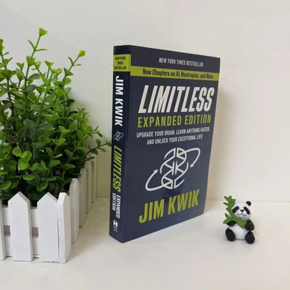 Limitless Expanded Edition by Jim Kwik - Upgrade Your Brain Learn Anything Faster Self Help Book