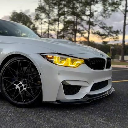 For 2018-2020 BMW M3 M4 F80 F32 F36 F33 F82 Adaptive Led Headlight CSL Blue Red Yellow Angel Eyes DRL 63117493229 63117493230