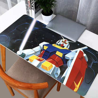 Mouse Pad Anime Gaming Accessories Mechanical Warrior RX-78-2 Gundam Mousepad Gamer PC Computer Keyboard Desk Mat Varmilo Table