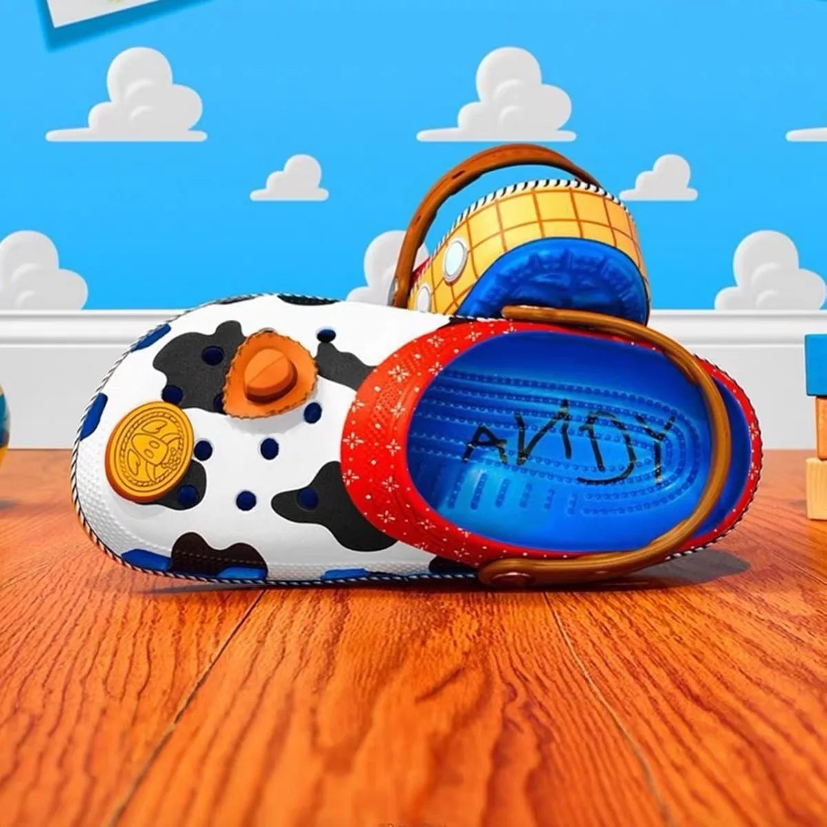 Classic Clogs with Accessories Sandals Cosplay Shoes Anime Peripheral Accessory