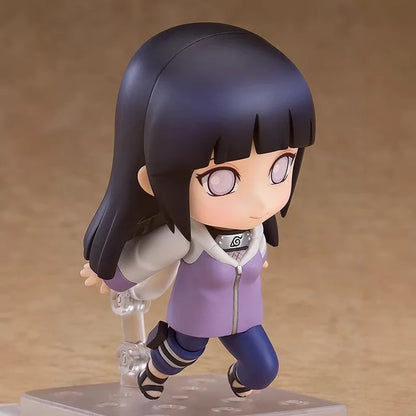 Naruto Shippuden Chibi Figure #879 - Hinata Hyuga Action Figure, Swappable Faces Movable Joints Collectible