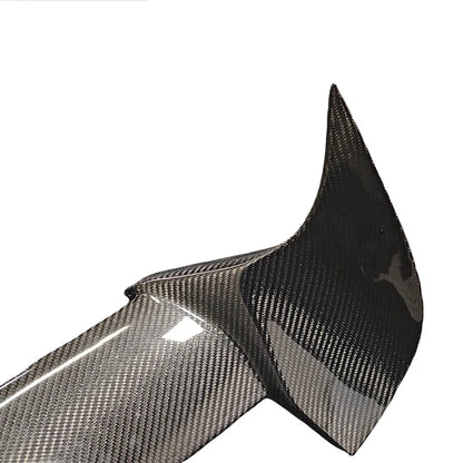 For Porsche Macan Base S GTS Turbo 2014-2027 Carbon Fiber Roof Wing Rear Trunk Spoiler Sport Appearance Upgrade Parts