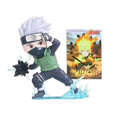 Anime Naruto Blind Box Model Figure 1-12 pcs NARUTO Ninkai Taisen Series Figurine PVC Desktop Collectible Toy Doll Birthday Gift