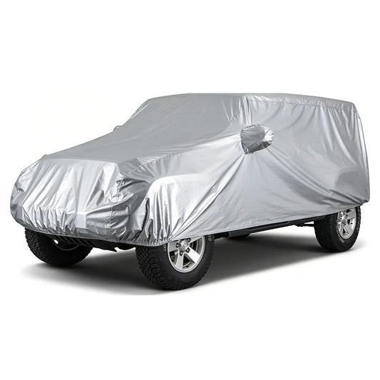 Universal SUV Full Car Covers Outdoor Waterproof Sunshade Rain Snow Dust Resistant UV Protection Cover for SUV Sedan Hatchback