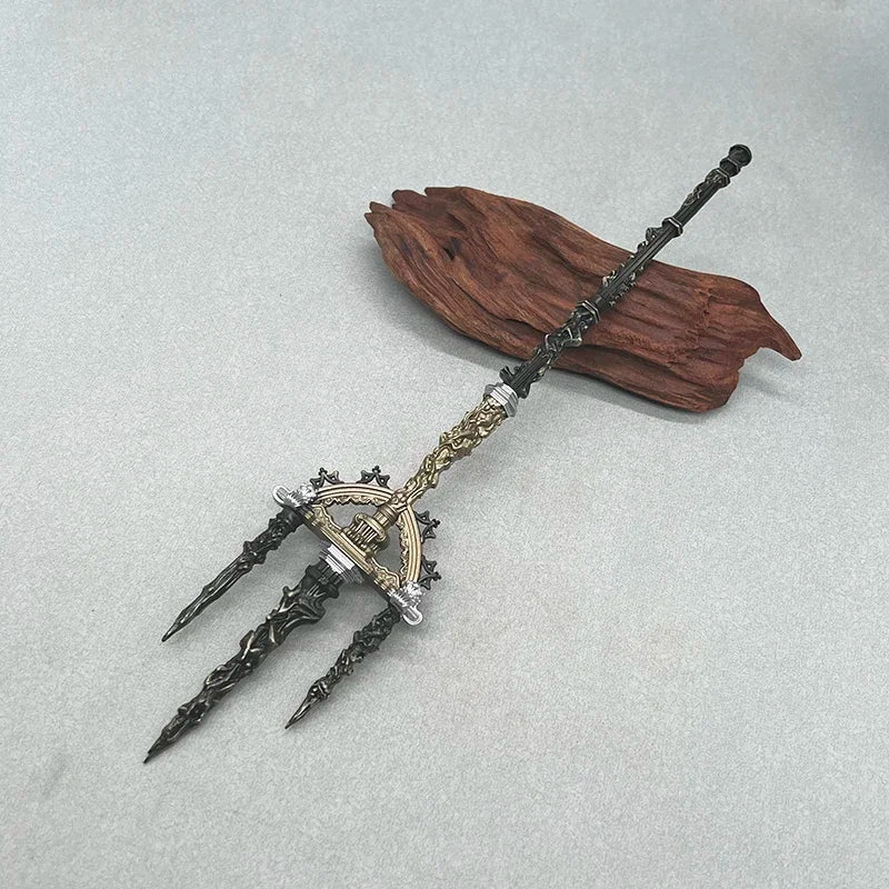 Mini Dark Moon Sword Keychain ER Game Peripherals Ranni Hand of Malenia Moonveil Sword Model Key Ring llavero Gift Toys