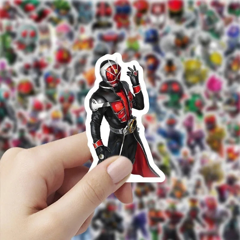 103pcs Kamen Rider stickers cool Masked Rider DIY decorations for suitcase water cup notebook desktop wall graffiti toys gifts