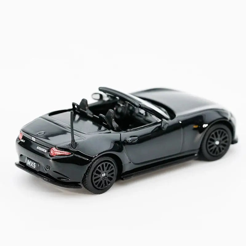 1:64 MAZDA MX-5 RF Roadster 2024 Alloy Street Sports Car Model Diecast Metal Racing Car Vehicle Model Simulation Collection Gift