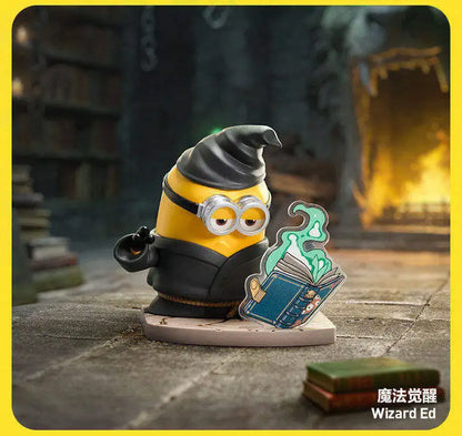 POP MART ILLUMINATION'S Minions Monsters Series Trendy Mystery Box Anime Action Figure Blind Random Box Toys Model Ornament Doll