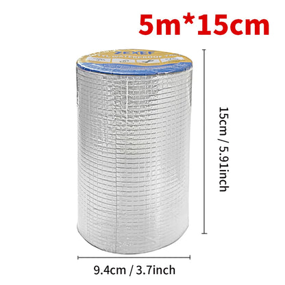 Self-adhesive Butyl Sealing Tapes Waterproof High Temperature Resistance Aluminum Thicken Butyl Tape for Home Car Accessories