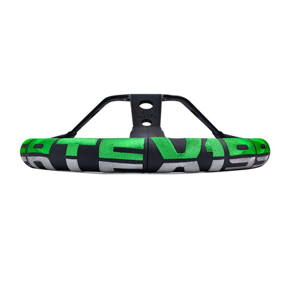 Vertex Sports Steering Wheel Leather Aluminum Alloy Embroidery Racing Modified Auto Parts Universal Car Steering Wheel