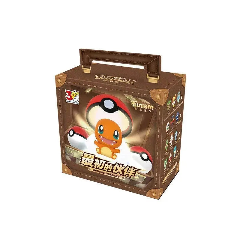 Genuine Funism X Pokémon Palmsize Wonders First Partner 30th Anniversary Blind Box Series Bulbasaur Squirtle Charmander Toy Gift