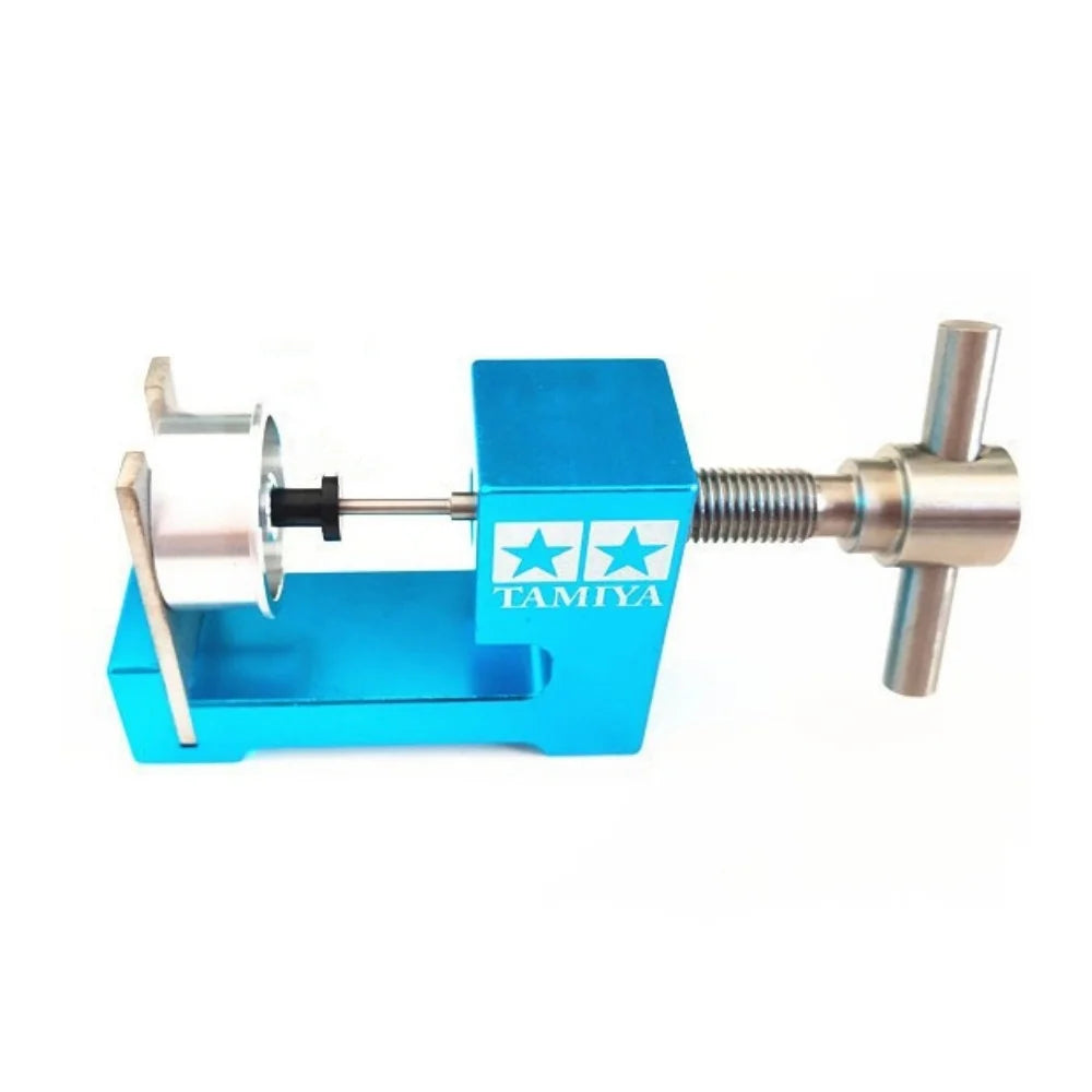 Aluminum Alloy 4WD Tire Installer Large/Small Bearing Top Rail Tyre Wheel Mounting Device Tool for RC Tamiya Mini 4WD RacingCar