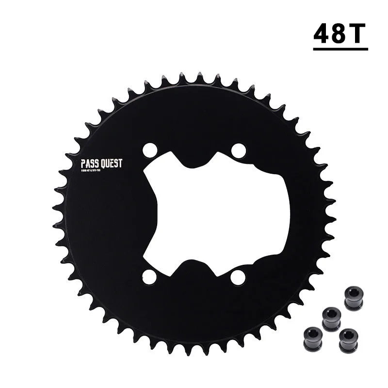 PASS QUEST 110 bcd chainring for Shimano ULTEGRA r8000 R8100 Narrow Wide road bike plate single dishe 54T 50 34T 52 36 53 39