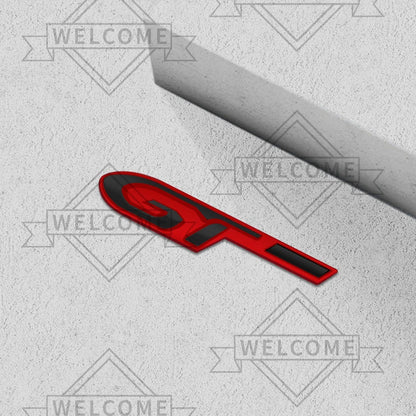 3D Car Stickers GT Front Grille Emblem Auto Body Badge Trunk Decal For Peugeot RCZ 206 308 3008 2008 5008 306 307 107 Accessorie