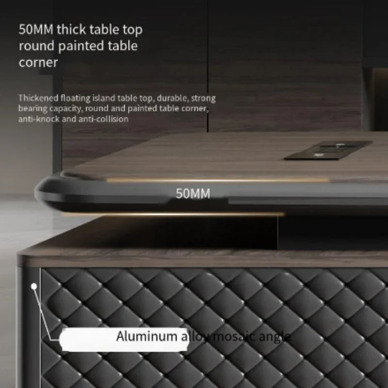 Luxury Executive Office Desks Manager Drawers Table Storage Computer Desks Home Bedroom Mesas De Escritorio Office Furniture