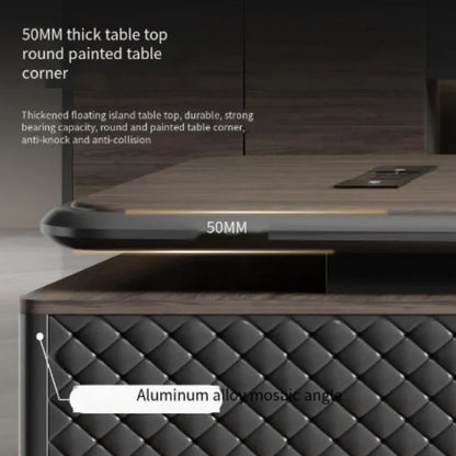 Luxury Executive Office Desks Manager Drawers Table Storage Computer Desks Home Bedroom Mesas De Escritorio Office Furniture