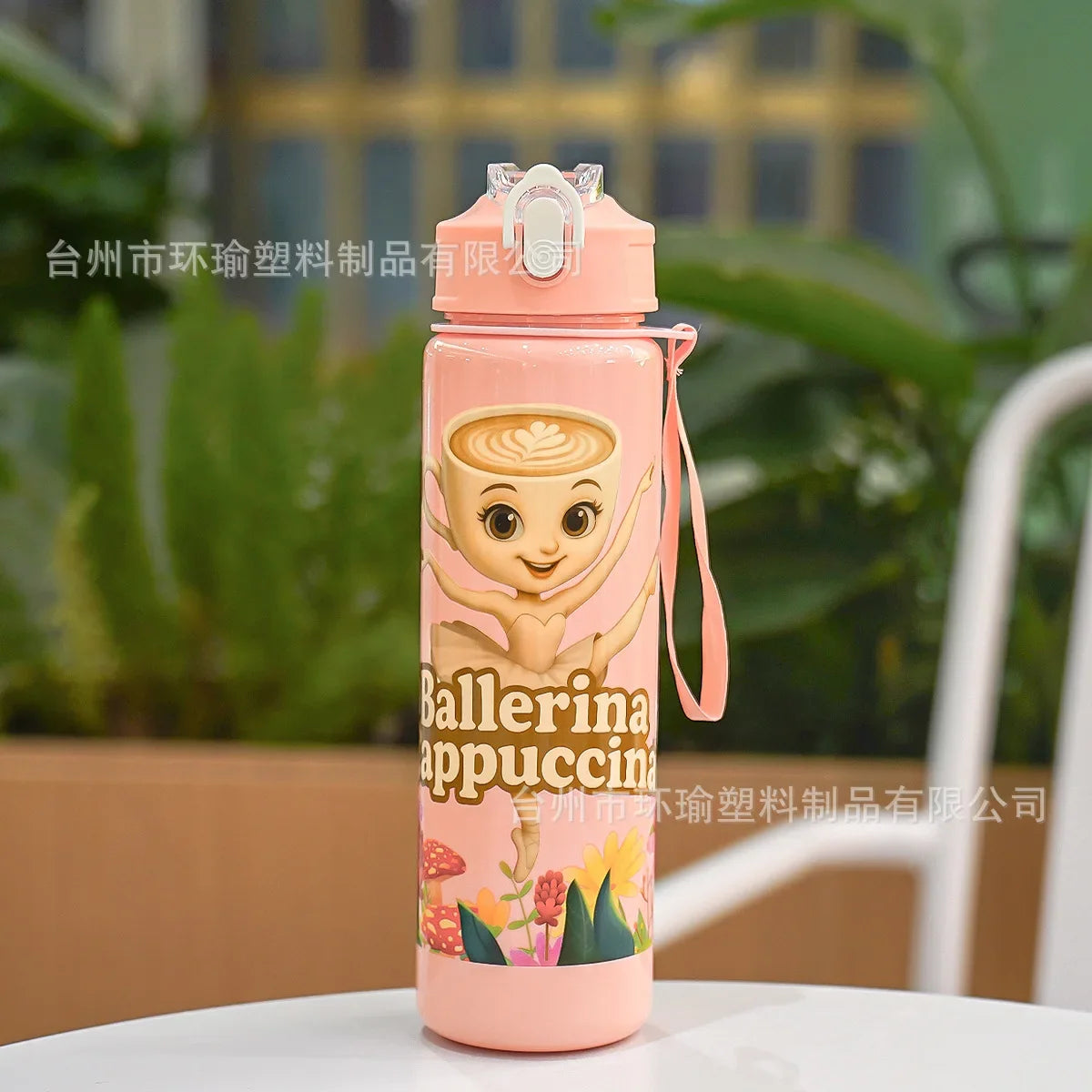 750ML Italian Brainrot Water Bottle Outdoor Drinking Cartoon Sports Cups Tung Tung Tung Sahur Tralalero Tralala Christmas Gift
