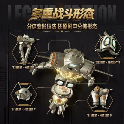 In Stock Blokees Ultraman Legend Edition King Joe Action Figure Assembled Model Kit Movable Model Splicing Toy Gift Model Mecha