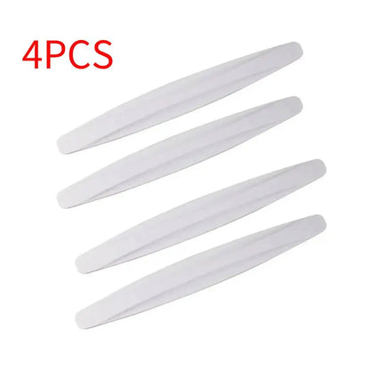 4/2 Piece Auto Car Bumper Protector Corner Guard Anti-Scratch Strips Sticker Protection Body Protector Molding Valance Chin