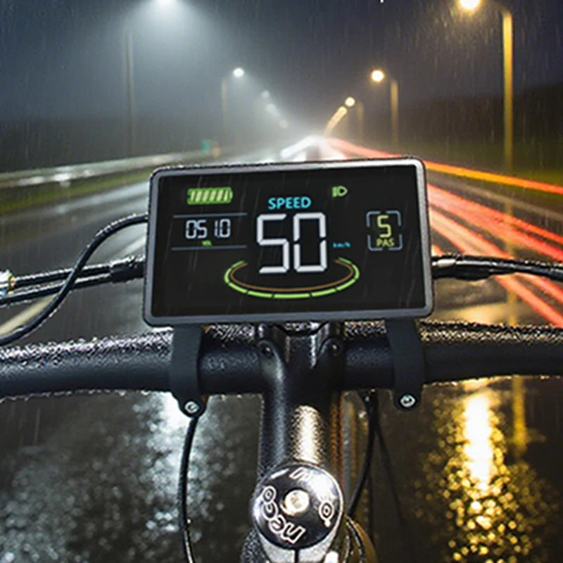 Color Wired Stopwatch Supports Electronic Shift Odometer Bike Computer Waterproof Cycling Odometer Electric Bike Accessories