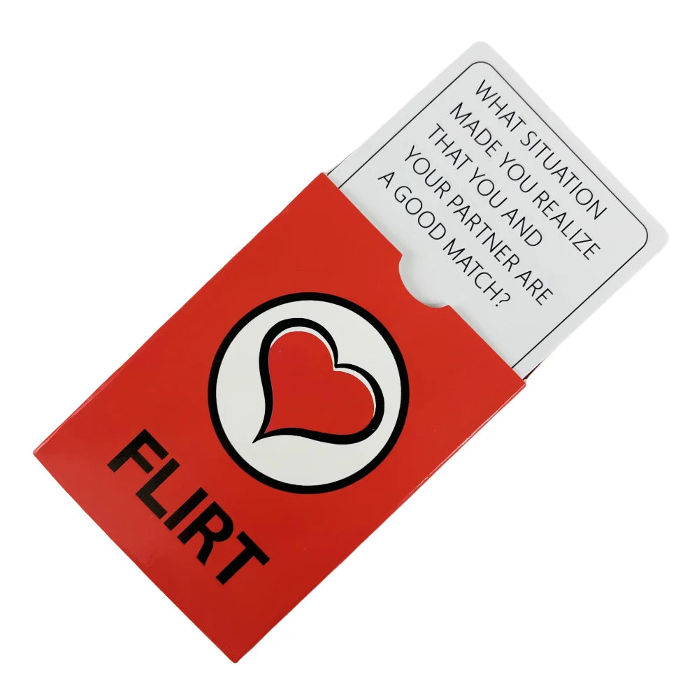 Talk Or Flirt Or Dare Cards Romantic Sexy Date Night Card Game For Couple Lovers Partners Naughty Adult Game Valentine Gifts
