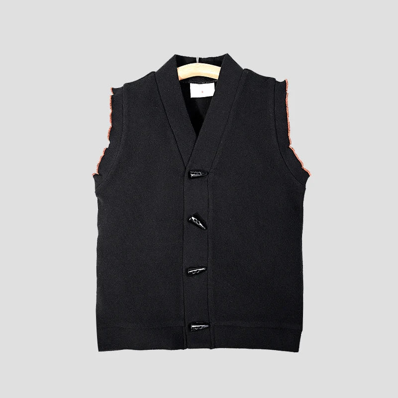 Ali-Plus Family Clothes Set Black Cotton Mousse Cashme Plaid Girl Dress Vest Shirt Black Mock Neck Top Plaid for Autumn Children