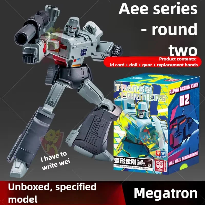 AULDEY Transformers Action Figure Collectible Toy Optimus Prime Megatron Blind Box Set with Movable Joints Design Model Gift Set