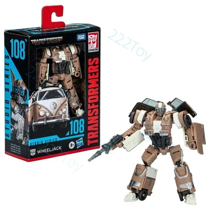 New Transformers Toys Studio Series SS108 Deluxe Class Wheeljack Anime Model Action Figures Robot Toy Collectibles Hobbies Gifts