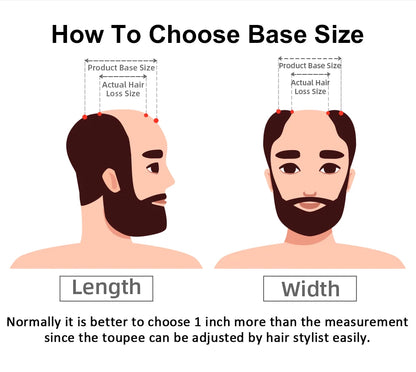 iLace Silk Base Men Toupee Swiss Lace Front 100% Human Hair Natural Hairline Male Capillary Prosthesis Wig Men Hair System
