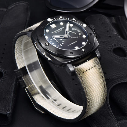 PAGANI DESIGN New 41mm Men's Automatic Mechanical Watch CAL. 2C22 Sapphire Glass Waterproof 200M Diving Reloj Hombre