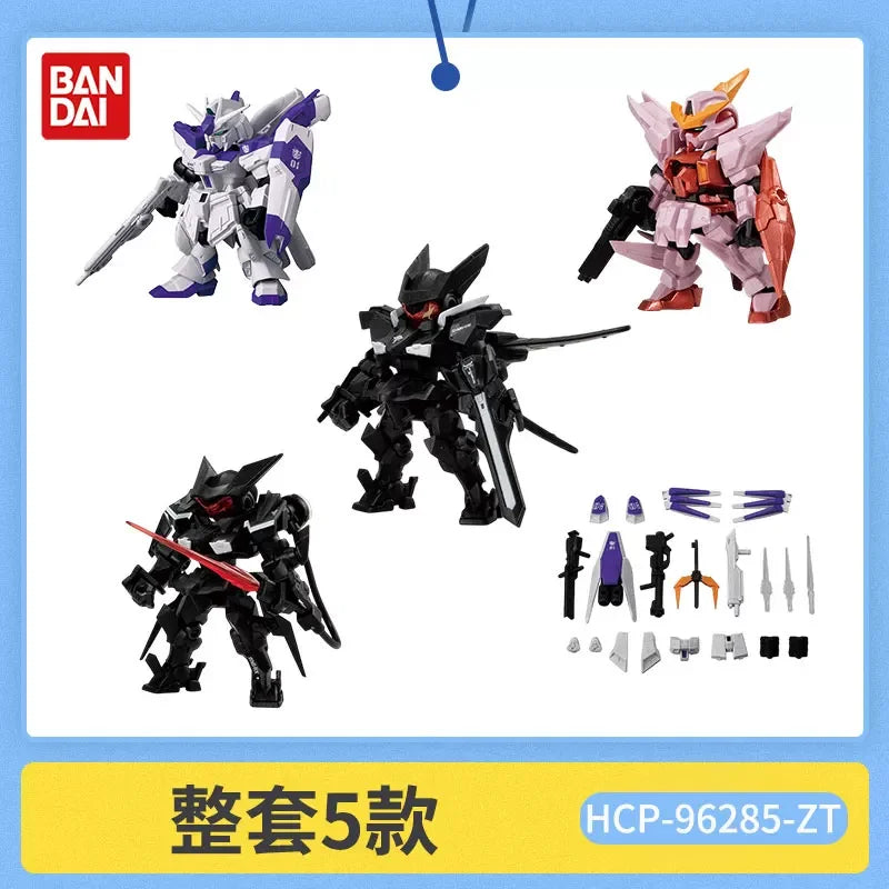 Bandai Gashapon Original Mobile Suit Ensemble (MSE) Gundam RX-78-2 Strike Hi-Nu Wing Astray ZZ Barbatos Assemble Model Kit
