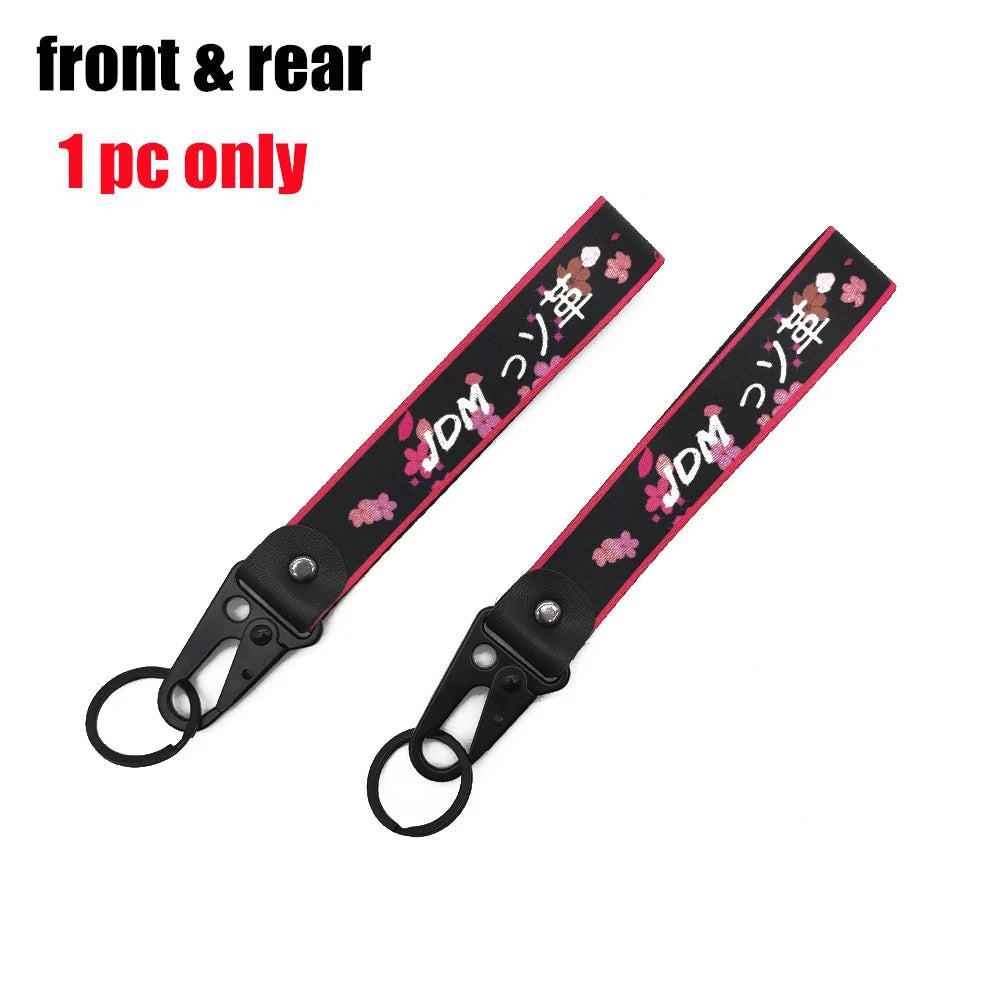 Newest Japanese JDM Modified Culture Seal Eagle Beak Clasp Wrist with Key Clasp Keychain Key Ring For Lonely Driver