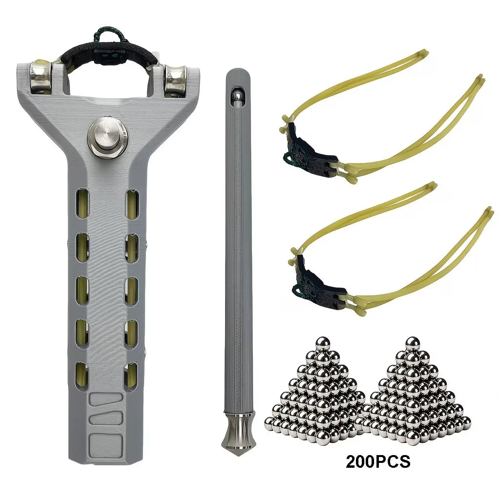 3D printing automatic continuous loading SLINGSHOT portable outdoor camping accessories