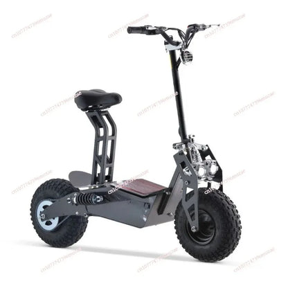 1600W 48V 12AH Dual Drive Electric Scooter, High Speed Off Road Adult Electric Moped Scooter