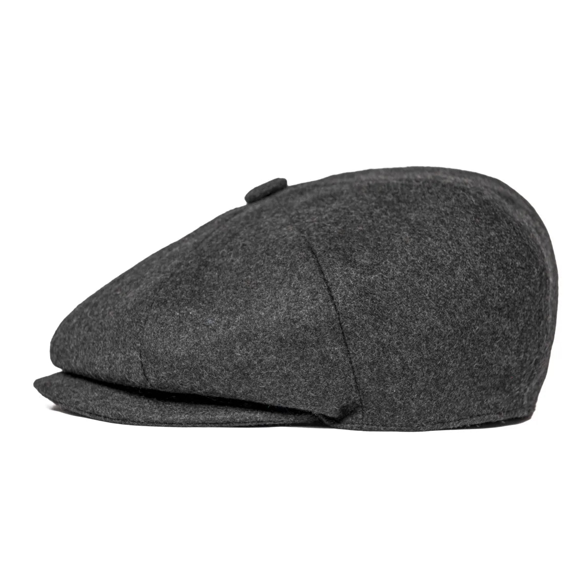 JANGOUL Newsboy Caps News Fashion Men Wool Blend Flat Cap 8 Pane Hat Driving Hats with Button Front Gatsby Cap for Male