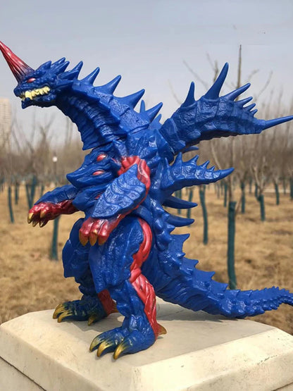 2022 New Anime Ultraman Monster Godzilla large Giga Khimaira Soft Glue DX King Galactron Action Figure Toy  Gifts