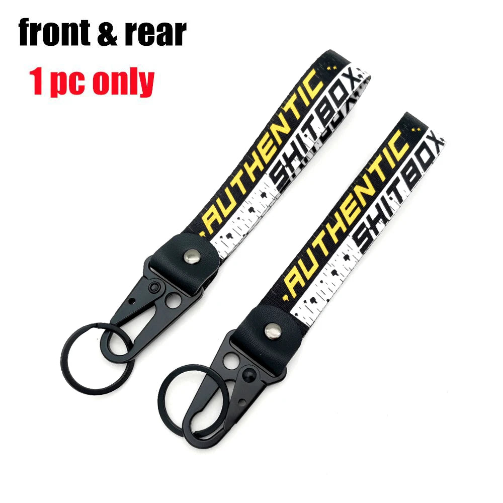 Newest Japanese JDM Modified Culture Seal Eagle Beak Clasp Wrist with Key Clasp Keychain Key Ring For Lonely Driver