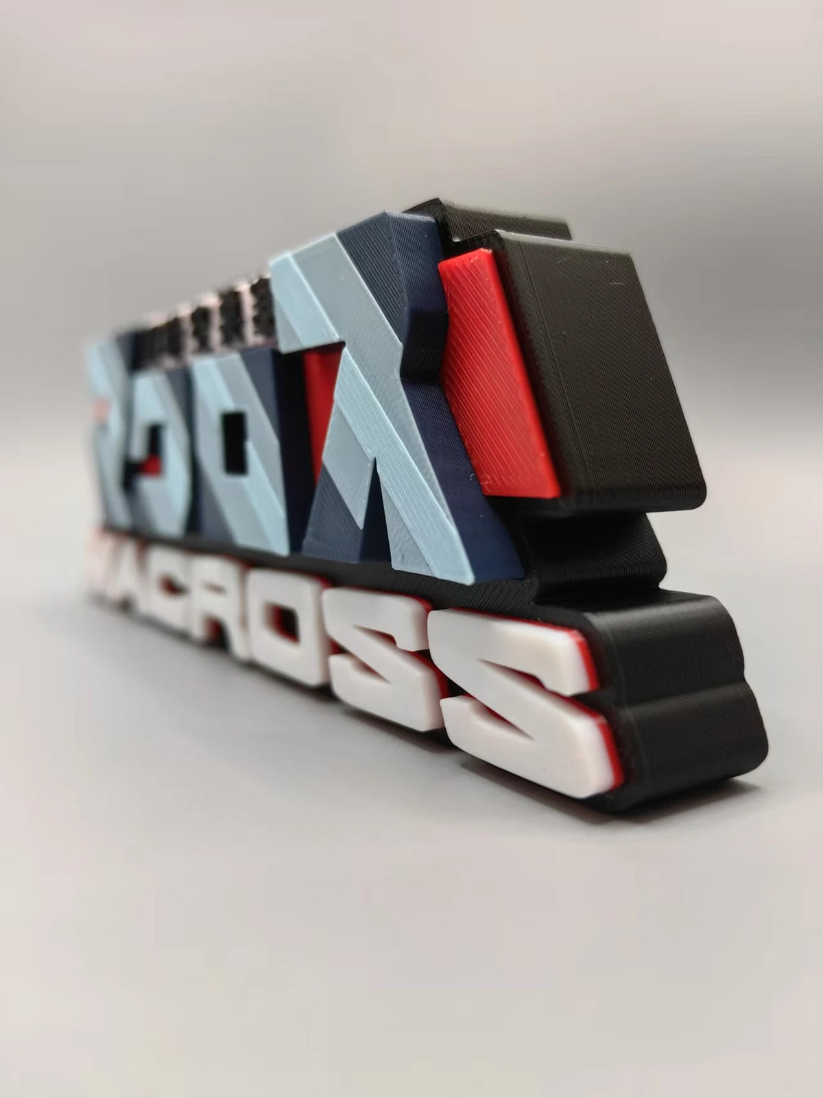 Robotech / Macross Logo three-dimensional font, standee, nameplate, emblem, high - appearance - level decorative ornament.