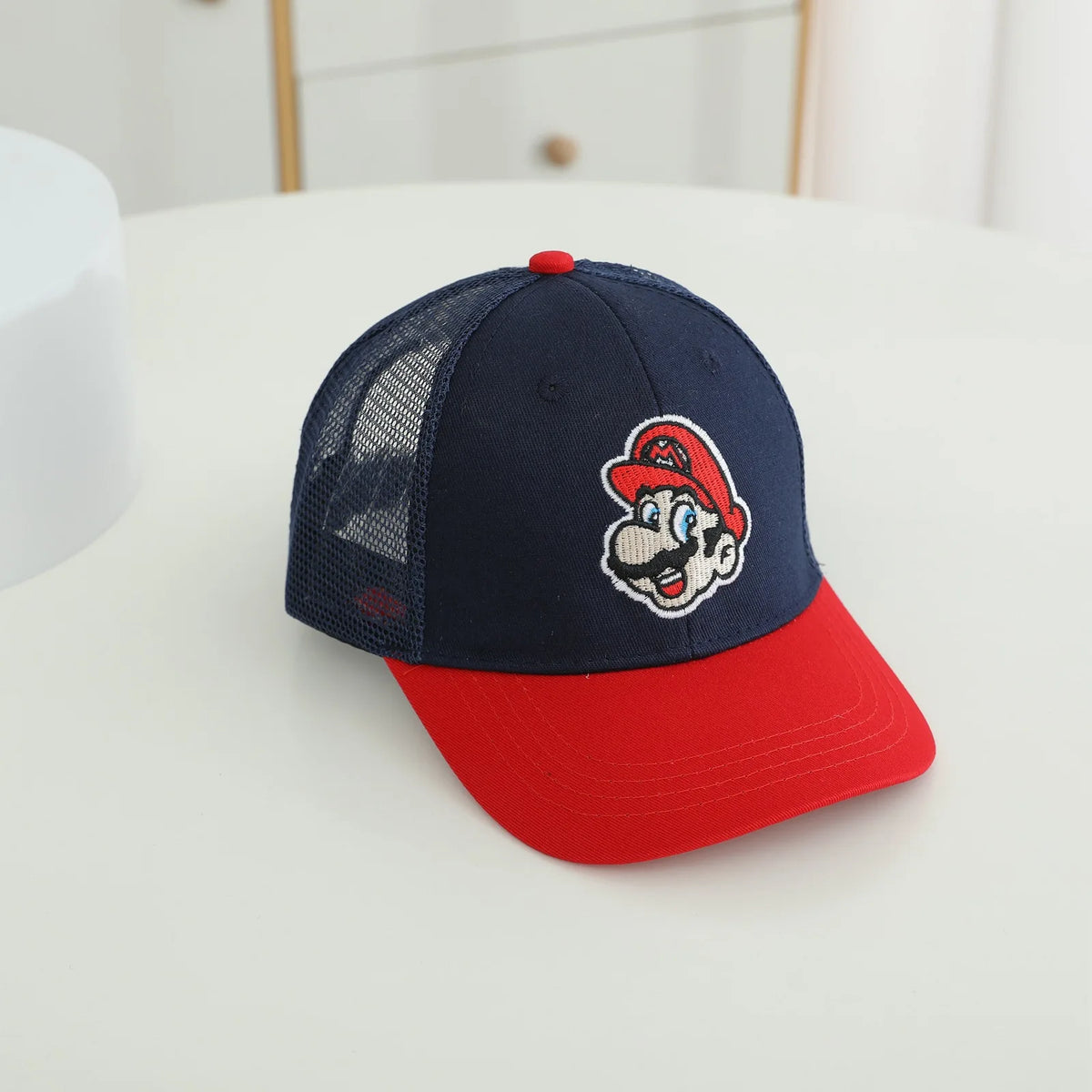 New Mushroom Yoshi Classic Character Baseball Cap Game Merchandise Unisex Adjustable Size Color Blocking Casual Fashion Gift