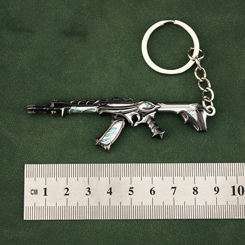 Valorant Melee Reaver 2.0 Karambit Knife Metal M4 Game Peripheral Samurai Sword Alloy Model Keychain Pendant Gifts Toys