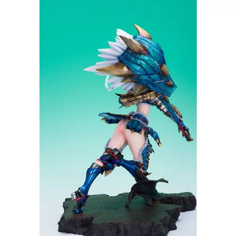 New Anime GK Monster Hunter Kawaii Figure Resin DIY Assembly White Model Toys Doll Ornament Gifts