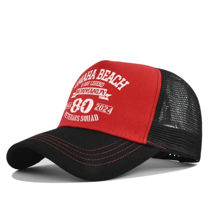 New Fashion Spring Summer Printed Mesh Breathable Baseball Cap Gorras Personality LOGO for Men WomenCouples Visor Hat Casquette