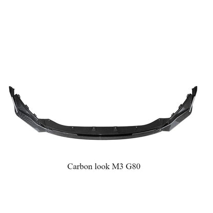 For BMW M3 G80 M4 G82 2021-2023 Car Front Bumper Lower Lip Part Splitters Front Blade Body Kit Guard Protector Cover Accessories