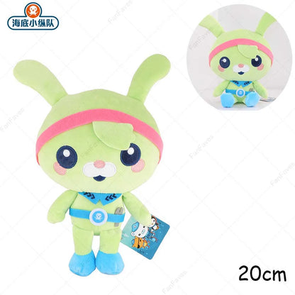 Octonauts Officially Plush Toys Captain Barnacles Professor Inkling Dashi Kwazii Peso Shellington Stuffed Doll Birthday Gift