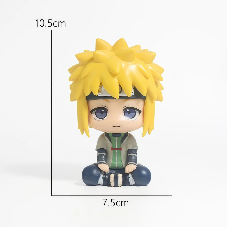 22cm Naruto Shippuden Anime Figure AK Uzumaki Naruto Uchiha Sasuke Action Model Pvc Statue Desktop Ornament Collection Toys Gift