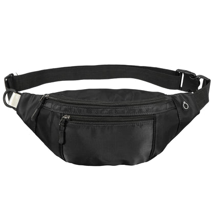 Oxford Cloth Belt Bag Hiking Phone Pouch Men Waist Bag Crossbody Fanny Pack Adjustable Strap for Travel Out Work Cycling Sport